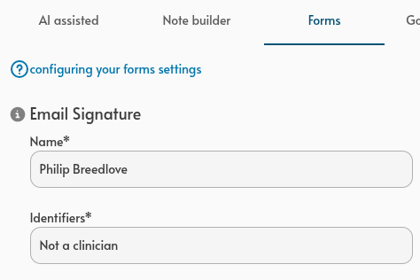 email personalizations